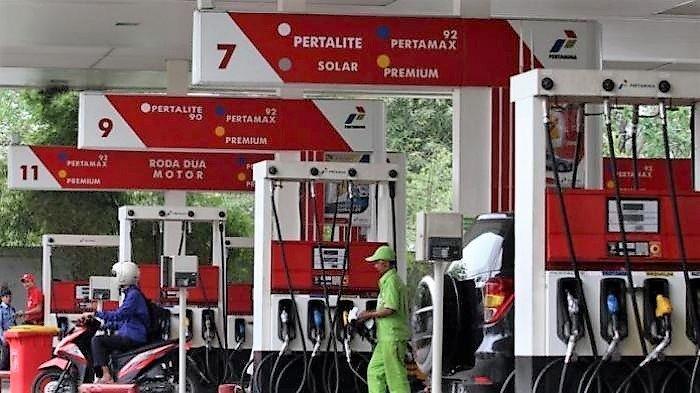 Ilustrasi SPBU tempat penjualan BBM