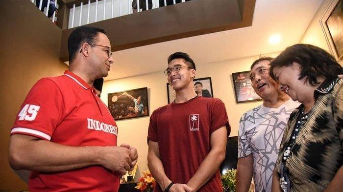 Anies Baswedan bersama Jojo dan keluarga