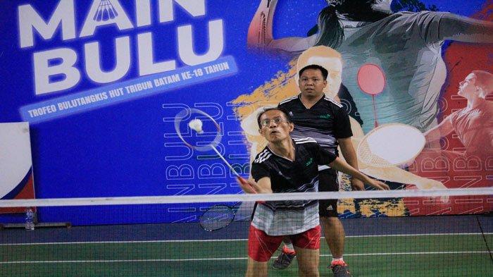Tim AAUI saat bertanding di laga Main Bulu HUT Tribun Batam, Selasa (13/9/2022)