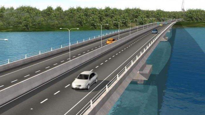Jembatan Batam Bintan di Provinsi Kepulauan Riau