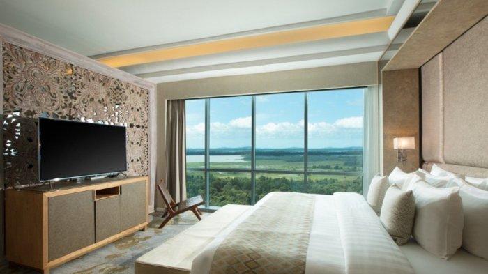 Tampilan kamar Presidential Suite di BWP Batam