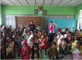 Cinderella From Indonesia Berkunjung ke Pulau Nguan Galang