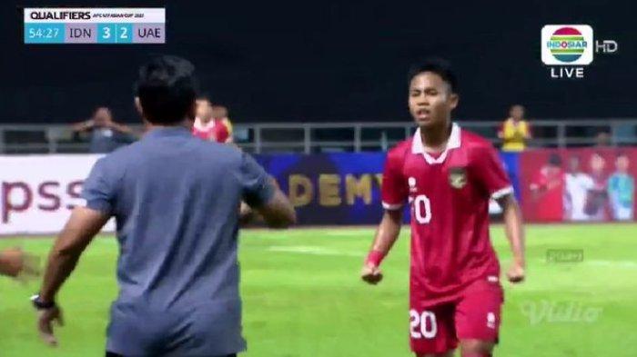 Timnas Indonesia berhasil menumbangkan Uni Emirates Arab (UEA) di matchday kedua Grup B Kualifikasi Piala Asia U17 2023, Rabu (5/10/2022).