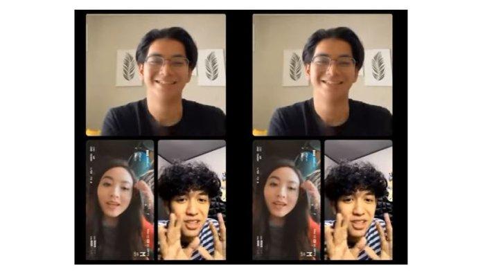 Kolase Live Instagram Natasha Wilona, Abun Sungkar, Ajil Ditto, sebagaimana diunggah dalam Instagram @wilona_galery, Minggu (21/8/2022).