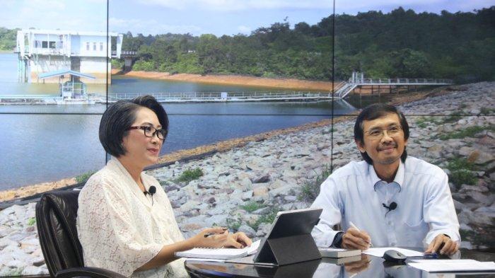 Presiden Direktur ATB, Benny Andrianto saat menjadi narasumber ZoomBA sesi manajemen.