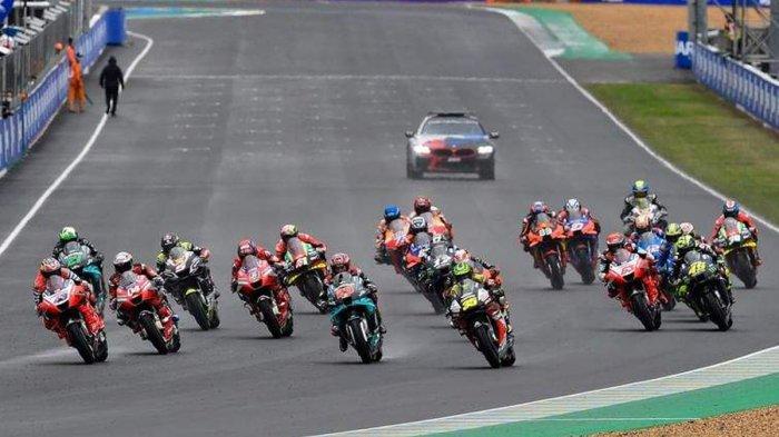 Balapan MotoGP 2020 di Sirkuit Le Mans, Minggu, 11 Oktober 2020. Akhir pekan ini akan berlangsung di Aragon, Spanyol