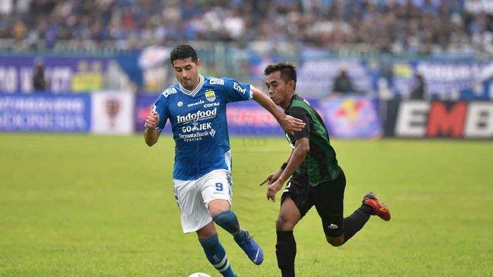 Esteban Vizcarra saat berseragam Persib Bandung.