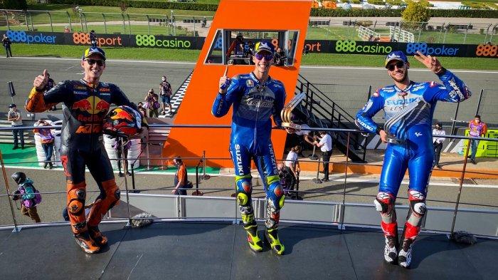 Hasil MotoGP Eropa 2020 Joan Mir Raih Podium 1, Disusul Alex Rins dan Pol Espargaro