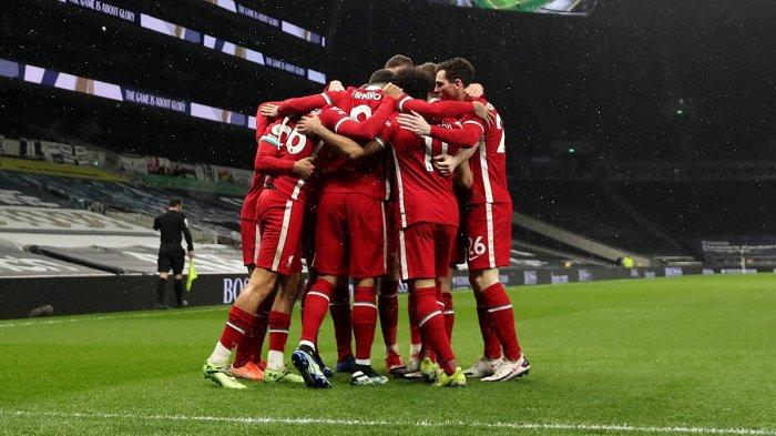 Hasil Liga Inggris Tottenham Hotspur vs Liverpool - Liverpool menang 3-1 atas Tottenham Hotspur Kamis (28/1/2021) malam atau Jumat dinihari WIB