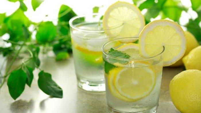 Ilustrasi Air Jeruk Lemon