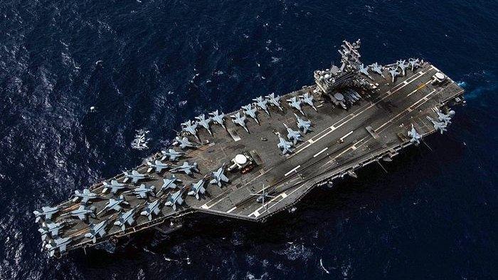 Amerika mengirim kapal induk ke Laut China Selatan di bawah pemerintahan Joe Biden.