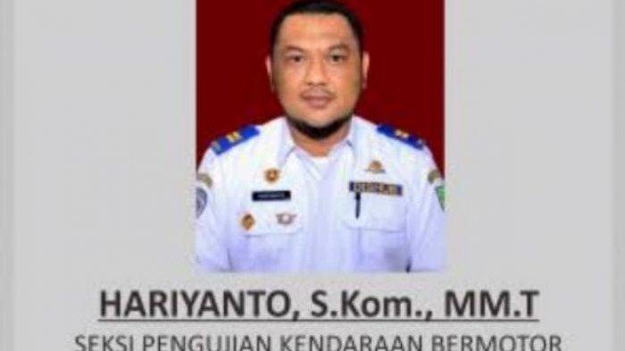 Kasi Pengujian Kendaraan Bermotor Dishub Batam, Hariyanto