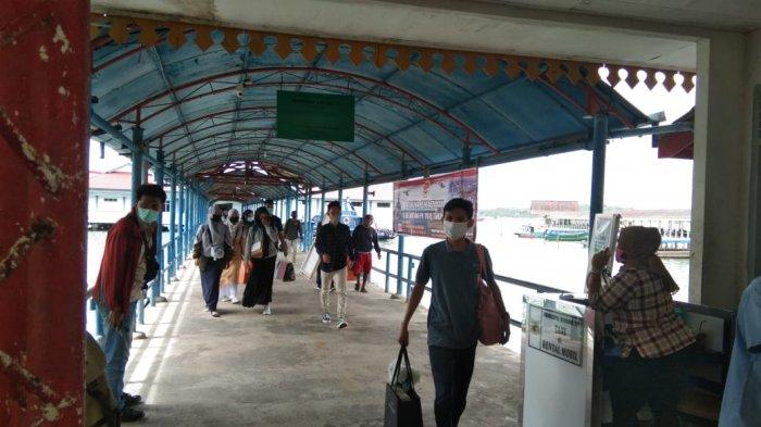 JADWAL Kapal di Pelabuhan Sri Bintan Pura Tanjungpinang Hari Ini Senin 8 Februari 2021. Foto kondisi Pelabuhan Sri Bintan Pura Tanjungpinang, Senin (8/2/2021).