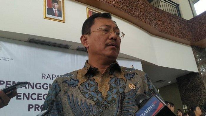 Menteri Kesehatan Republik Indonesia, Terawan Agus Putranto di Grand Kebon Sirih, Jakarta Pusat, Selasa (11/2/2020).