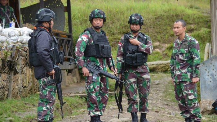 PAPUA - 2 anggota TNI gugur dikeroyok 20 OTK di Papua, Senjata Dibawa Kabur. FOTO: BRIGJEN IZAK