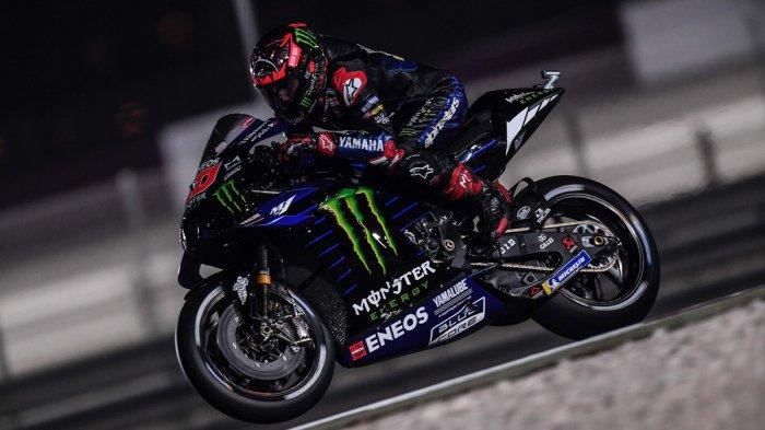 Pebalap Monster Energy Yamaha Fabio Quartararo finish di urutan 5 di MotoGP Qatar