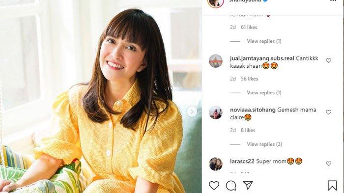 Penampilan baru Shandy Aulia yang tuai pujian.