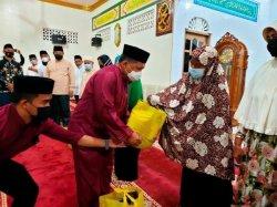 Safari Ramadhan Bupati Wakil Bupati Anambas di Kecamatan Palmatak, Selasa (27/4/2021).