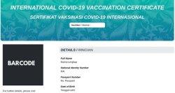 Cara Cek dan Download Sertifikat Vaksin Internasional untuk Bepergian ke LN