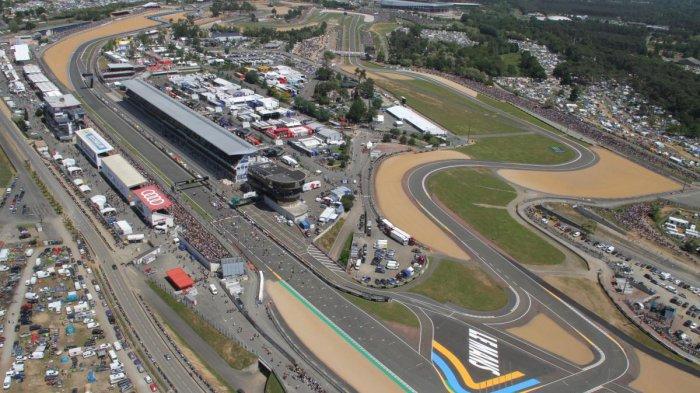 Sirkuit Le Mans yang menjadi lintasan balapan MotoGP Prancis