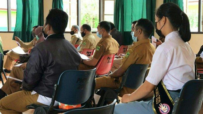Dinkes PPKB Kabupaten Lingga gelar sosialisasi pendataan keluarga 2021, di Dabo Singkep, Selasa (23/2/2021).