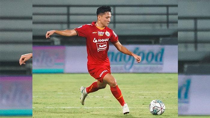 Syahrian Abimanyu menjalani laga debut di laga Persija vs Arema FC, Sabtu (5/2/2022).