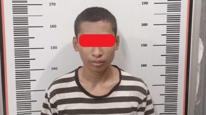 Tersangka kasus curanmor yang dibekuk Polsek Sagulung, Sabtu (24/1).