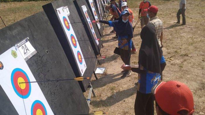 Foto pemanah muda BIFZA ASC saat mengikuti Kota Tinggi Open Remote Archery Tournament 2021 beberapa hari lalu.