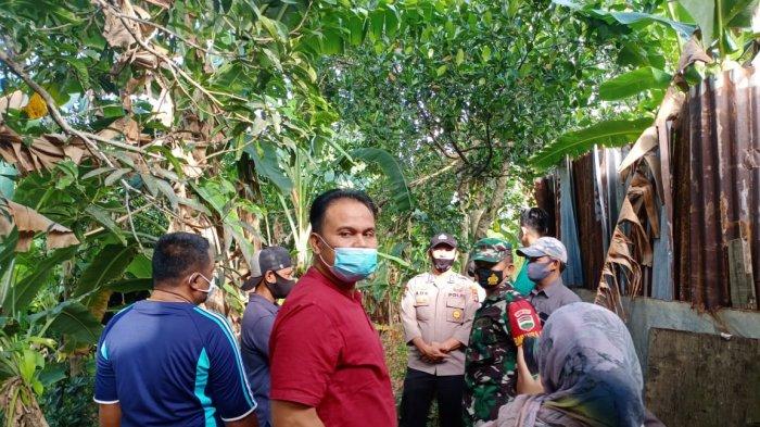 lokasi penemuan pria paruh baya ganung diri