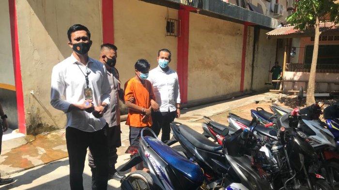 Pelaku Curanmor akhirya ditangkap oleh Polsek Batu Ampar, dia adalah seorang ketua organisasi curanmor di Batam