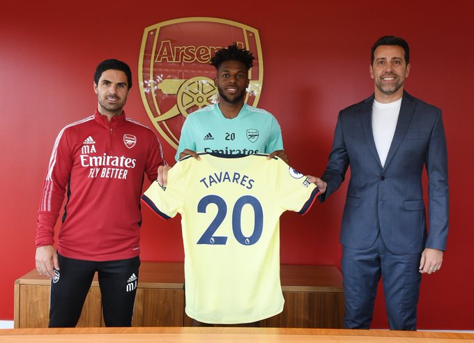 Pemain Benfica asal Portugal Nuno Tavares (21 tahun) resmi pindah ke Arsenal di bursa transfer musim panas 2021
