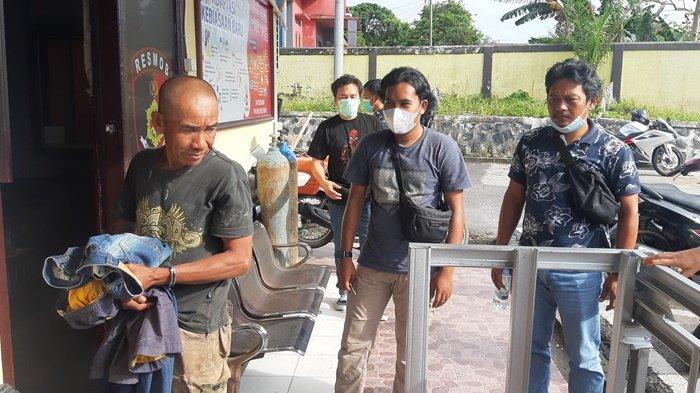 Isradi diamankan Tim Opsnal Sat Reskrim Polres Belitung pada Kamis (18/2/2021)