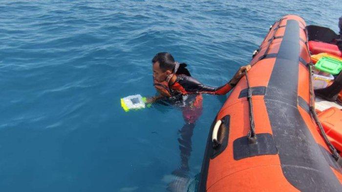 Aqua Eye, alat canggih yang digunakan Basarnas Pangkalpinang pada pencarian korban Helikopter NBO-105/P-1103 yang jatuh diperairan Belitung Timur.