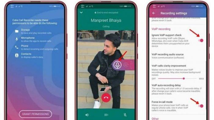 Cara merekam panggilan WhatsApp di perangkat Android
