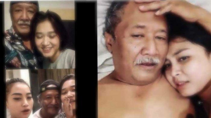 Kolase tangkapan layar video YouTube yang dibagikan Mbah Kung sendiri ke media sosial.