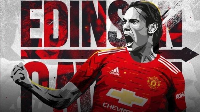 Eks penyerang Paris Saint-Germain, Edinson Cavani, resmi bergabung Manchester United dengan status bebas transfer jelang ditutupnya bursa transfer musim panas 2020.