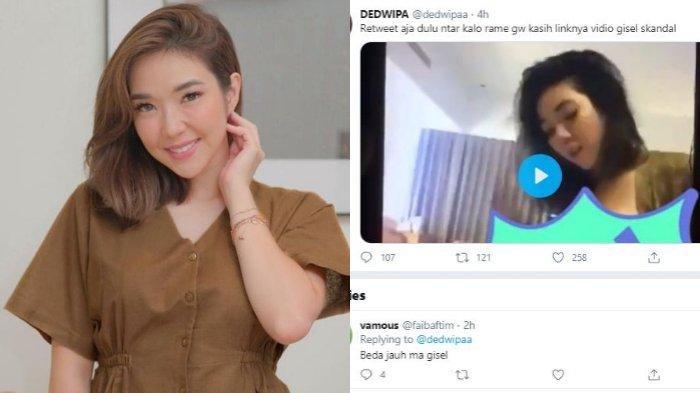 kolase video syur mirip Gisel (Kolase Instagram/gisel_la/ Twitter)