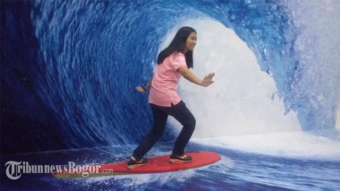 Wahana 3D Trick Art Museum di Taman Buah Mekarsari