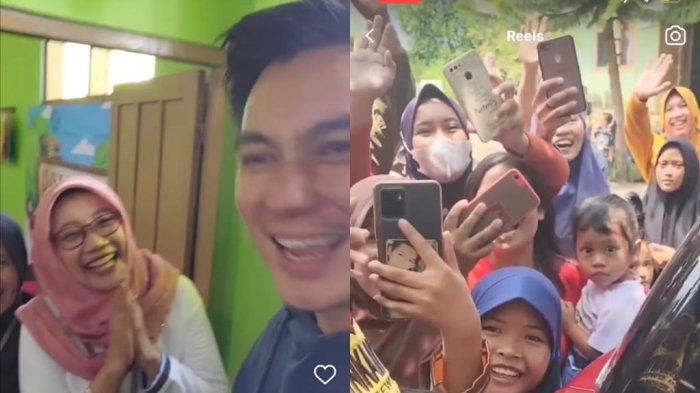 Baim Wong datangi sosok guru yang viral atas aksinya membersihkan salah satu murid yang dipenuhi kutu