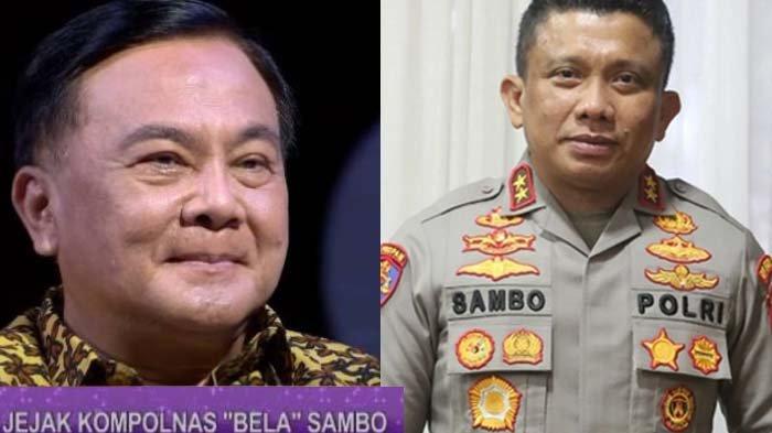 Ketua Kompolnas Benny Mamoto, bantah tuduhan sekongkol, singgung tertipu tangisan Ferdy Sambo