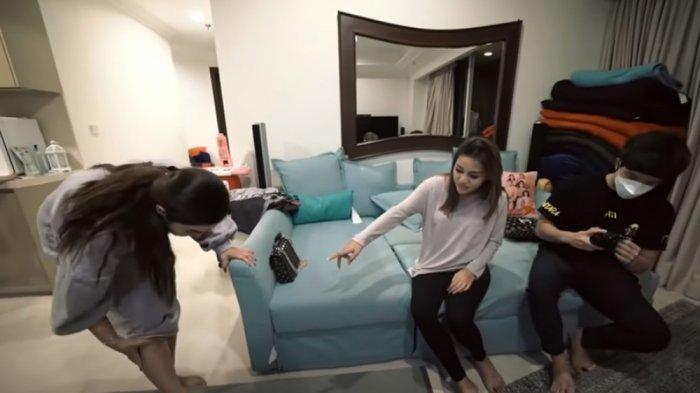 Ashanty menunjukkan kondisi badannya yang penuh ruam di sekujur tubuh
