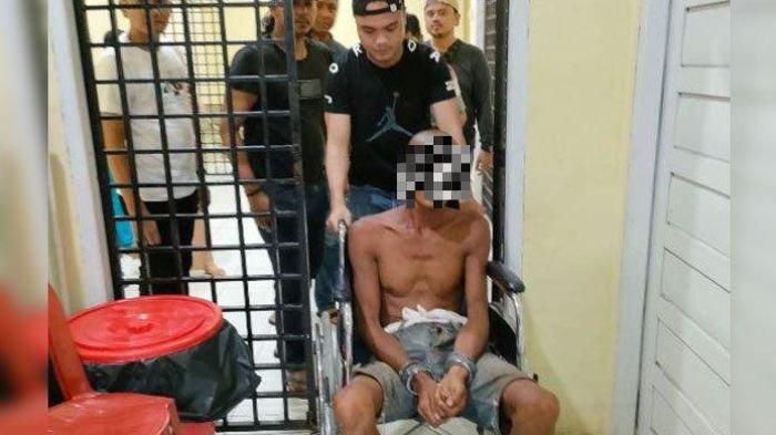 Ayah Mutilasi Anak di Inhil Riau diringkus. Pelaku diduga mengalami gangguan kejiwaan