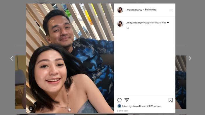 Foto Bibi Ardiansyah bareng Mayang Sary