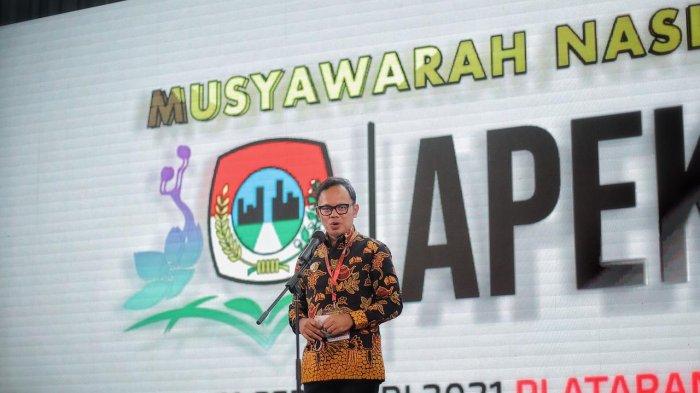 Wali Kota Bogor, Bima Arya Sugiarto terpilih sebagai Ketua APEKSI periode 2021-2024, Kamis (11/2/2021).