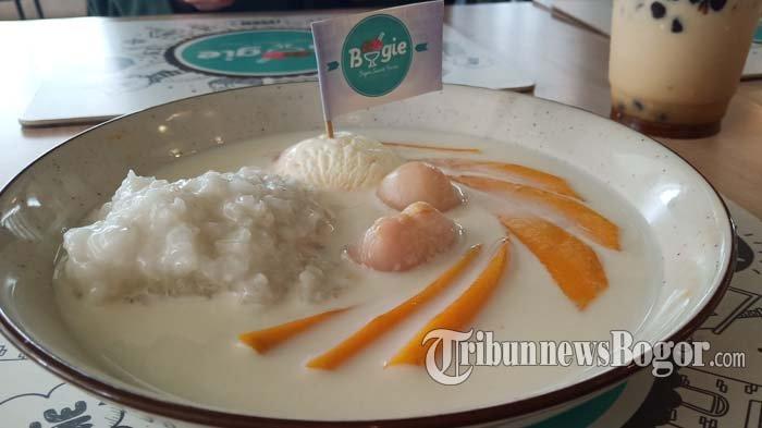 Menu baru Boogie Dessert House Ketan Susu Mangga