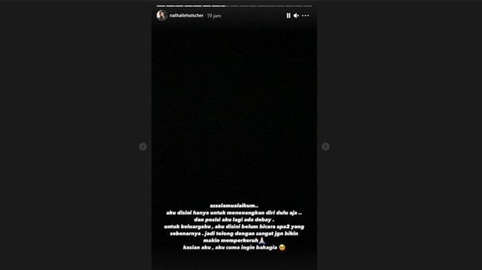 curhatan Nathalie Holscher soal pernyataan keluarganya yang menyakiti Sule