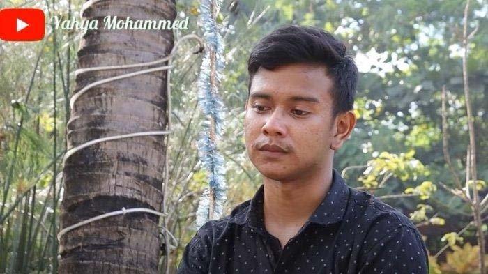Muhammad Ramdanu atau Danu saat berbicara soal kasus pembunuhan ibu dan anak di Subang