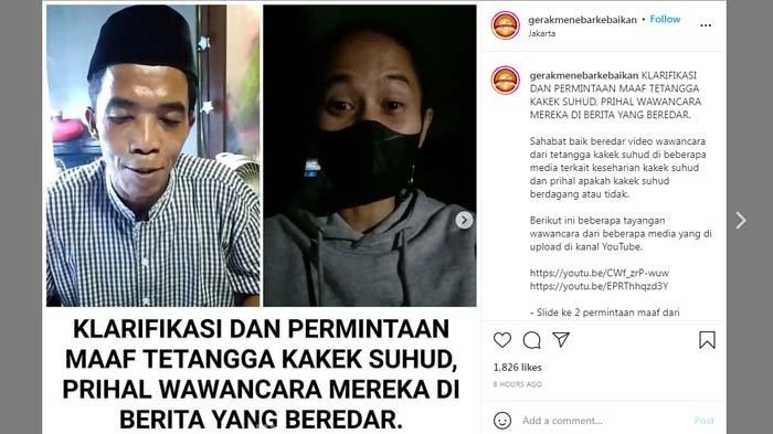Tetangga Suhud minta maaf gara-gara bongkar kehidupan asli sang kakek