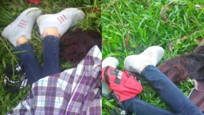 Sesosok mayat perempuan misterius gegerkan warga di kawasan Gunung Geulis, Desa Pasir Angin, Kecamatan Megamendung, Kabupaten Bogor, Rabu (10/3/2021).