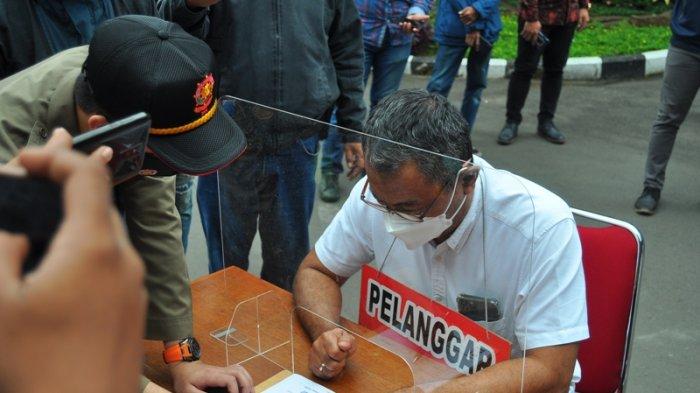 3 pengendara moge dikenakan sanksi maksimal karena pakai plat nomor ganjil di tanggal genap
